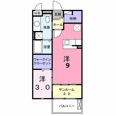 エクセル　杉ノ木 105【管理NO：1-014944301-01040】 ★家具家電は申し込み後に搬入します★ ★2026年10月下旬入居可能★の外観画像