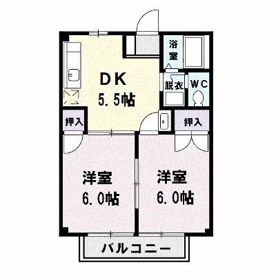 ガーデンパークＢ 203【管理NO：1-005058201-02030】 ★家具家電は申し込み後に搬入します★ ★2026年11月中旬入居可能★の外観画像
