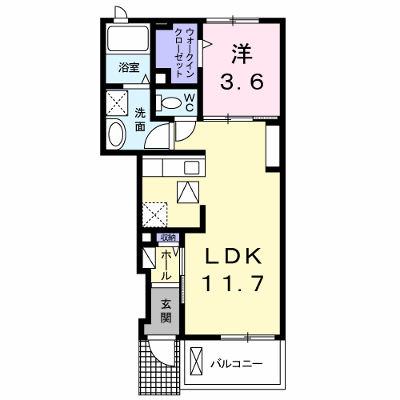 悠凛・９８Ｋ 102【管理NO：1-021027801-01020】 ★家具家電は申し込み後に搬入します★ ★2026年11月下旬入居可能★の外観画像