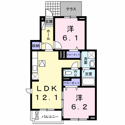 リバーベルＢ 102【管理NO：1-016414502-01020】 ★家具家電は申し込み後に搬入します★ ★2026年11月下旬入居可能★の外観画像