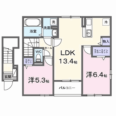 コンコルディア　柏原 205【管理NO：1-028369101-02030】 ★家具家電は申し込み後に搬入します★ ★2027年02月上旬入居可能★の外観画像