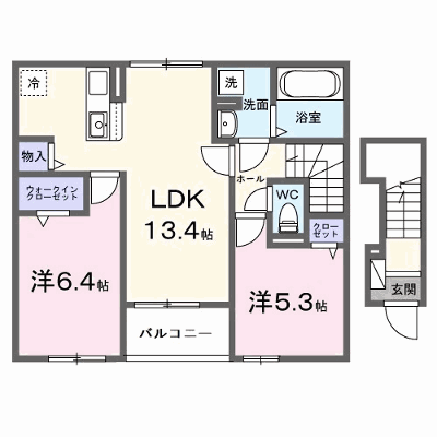 コンコルディア　柏原 202【管理NO：1-028369101-02010】 ★家具家電は申し込み後に搬入します★ ★2027年02月上旬入居可能★の外観画像