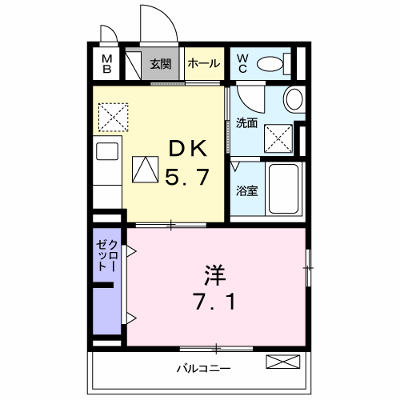バンブー　エン 101【管理NO：1-024138101-01010】 ★家具家電は申し込み後に搬入します★ ★2026年11月下旬入居可能★の外観画像