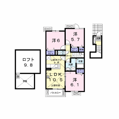 ウェスト・ブライトン 202【管理NO：1-020565801-02020】 ★家具家電は申し込み後に搬入します★ ★2026年10月下旬入居可能★の外観画像
