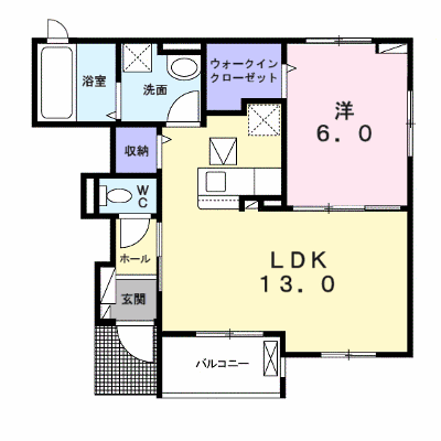 ソラティオ・Ｋ 103【管理NO：1-026121901-01030】 ★家具家電は申し込み後に搬入します★ ★2026年12月中旬入居可能★の外観画像