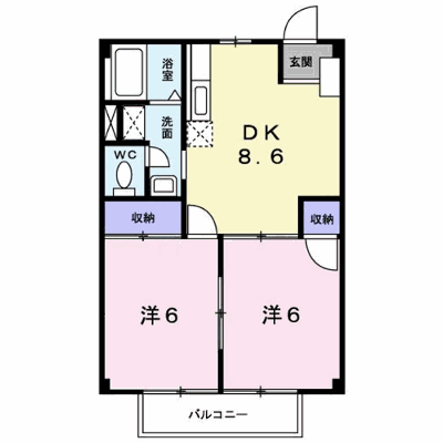 グランディヴィラ 203【管理NO：1-004493701-02030】 ★家具家電は申し込み後に搬入します★ ★2026年10月下旬入居可能★の外観画像