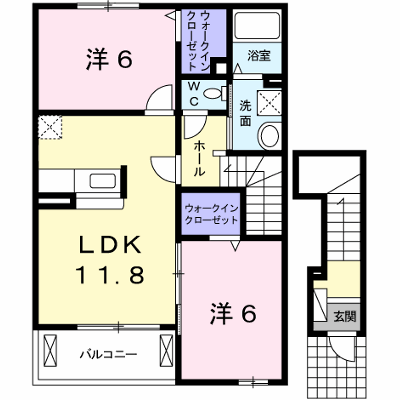 メゾン　ラ　ピニヨンＤ 201【管理NO：1-014904802-02010】 ★家具家電は申し込み後に搬入します★ ★2026年12月中旬入居可能★の外観画像