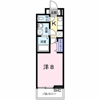 ヴェルテックス 210【管理NO：1-025466001-02080】 ★家具家電は申し込み後に搬入します★ ★2026年12月中旬入居可能★の外観画像