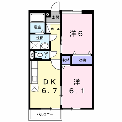 コーポサンモール 202【管理NO：1-006608701-02020】 ★家具家電は申し込み後に搬入します★ ★2026年11月中旬入居可能★の外観画像