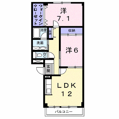 ソレアード・ニシキ 102【管理NO：1-010631101-01020】 ★家具家電は申し込み後に搬入します★ ★2026年11月上旬入居可能★の外観画像