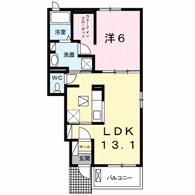 アルバーダⅠ 103【管理NO：1-021053801-01030】 ★家具家電は申し込み後に搬入します★ ★2026年11月下旬入居可能★の外観画像