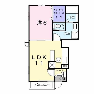 エアリー・ガーデンＢ 101【管理NO：1-012980402-01010】 ★家具家電は申し込み後に搬入します★ ★2026年11月上旬入居可能★の外観画像