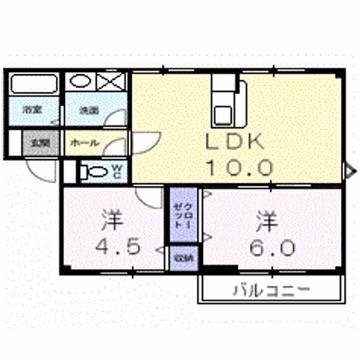 メゾン花梨Ⅱ 203【管理NO：1-003422001-02030】 ★家具家電は申し込み後に搬入します★ ★2026年11月下旬入居可能★の外観画像
