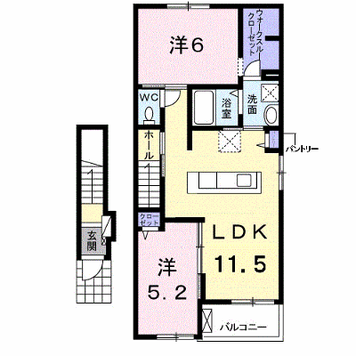 ロイヤル　ティアラＢ 204【管理NO：1-024289002-02040】 ★家具家電は申し込み後に搬入します★ ★2026年10月下旬入居可能★の外観画像