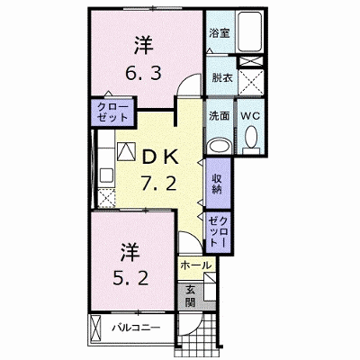 Ｌａｒｇｏ　Ａ 103【管理NO：1-014988801-01030】 ★家具家電は申し込み後に搬入します★ ★2026年10月下旬入居可能★の外観画像