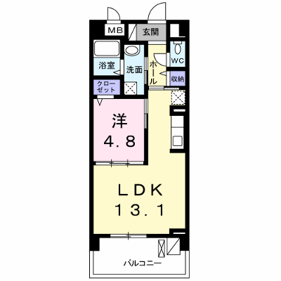ヴァンクール 404【管理NO：1-021373101-04040】 ★家具家電は申し込み後に搬入します★ ★2026年11月中旬入居可能★の外観画像