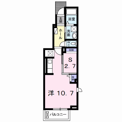 メゾン　コンソラトゥールＢ 101【管理NO：1-021789502-01010】 ★家具家電は申し込み後に搬入します★ ★2026年11月下旬入居可能★の外観画像