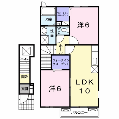 ウィステリア　Ａ 206【管理NO：1-015324601-02050】 ★家具家電は申し込み後に搬入します★ ★2026年11月下旬入居可能★の外観画像