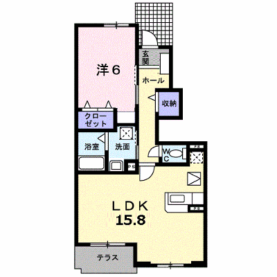フローリア漣５号館 102【管理NO：1-014818305-01020】 ★家具家電は申し込み後に搬入します★ ★2026年11月下旬入居可能★の外観画像
