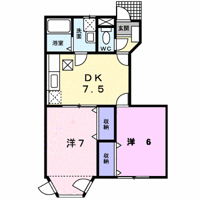 エ－デル　ハオスⅠ　Ｂ 103【管理NO：1-011230801-01030】 ★家具家電は申し込み後に搬入します★ ★2026年11月下旬入居可能★の外観画像