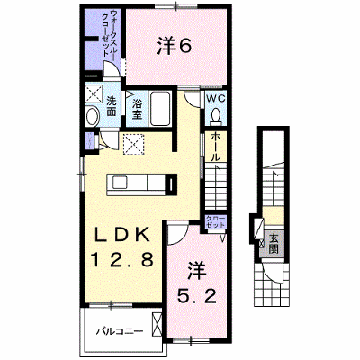 メゾン・フェリシテ　Ｉ 201【管理NO：1-022654001-02010】 ★家具家電は申し込み後に搬入します★の外観画像