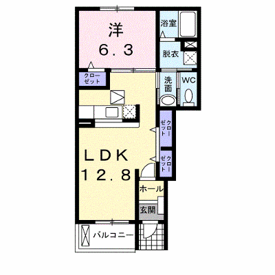 ラ・バレンシア 103【管理NO：1-013909601-01030】 ★家具家電は申し込み後に搬入します★ ★2026年10月下旬入居可能★の外観画像
