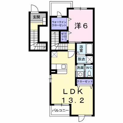 ひまわり　Ｂ 201【管理NO：1-013533702-02010】 ★家具家電は申し込み後に搬入します★ ★2026年12月中旬入居可能★の外観画像