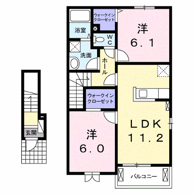 ブリーズ　打馬 204【管理NO：1-021666601-02040】 ★家具家電は申し込み後に搬入します★ ★2027年01月中旬入居可能★の外観画像