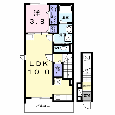 東風家 201【管理NO：1-028846901-02010】 ★家具家電は申し込み後に搬入します★ ★2027年02月上旬入居可能★の外観画像