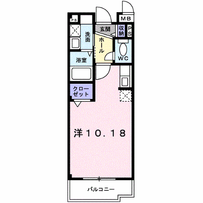 ハイ・メゾン　Ⅰ 307【管理NO：1-016061301-03070】 ★家具家電は申し込み後に搬入します★ ★2026年10月下旬入居可能★の外観画像