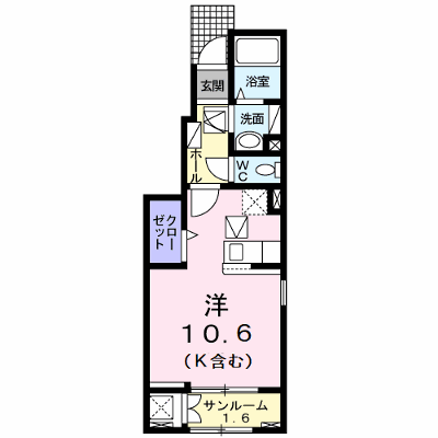 キャトルメゾン 101【管理NO：1-028326601-01010】 ★家具家電は申し込み後に搬入します★ ★2026年11月下旬入居可能★の外観画像