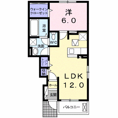 ホルツ　タウン　Ｂ 105【管理NO：1-026056702-01040】 ★家具家電は申し込み後に搬入します★ ★2026年11月上旬入居可能★の外観画像