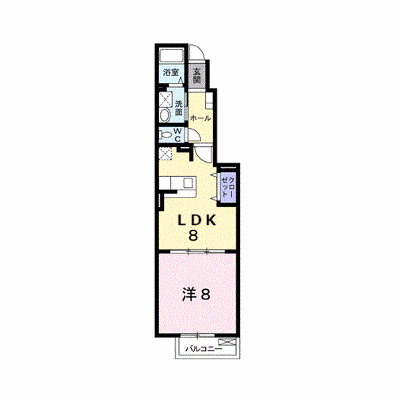 フローレンス　四条大路 117【管理NO：1-014380201-01160】 ★家具家電は申し込み後に搬入します★ ★2026年11月上旬入居可能★の外観画像