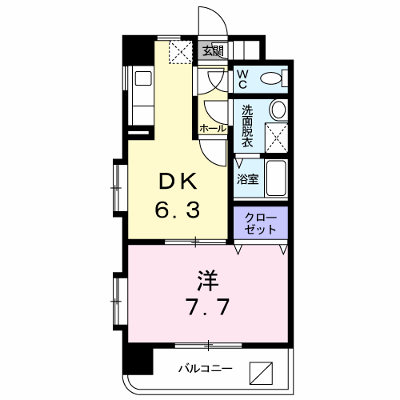 エアリーストリート 406【管理NO：1-012660101-04060】 ★家具家電は申し込み後に搬入します★の外観画像