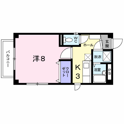 マイルストン五橋 201【管理NO：1-010527601-02010】 ★家具家電は申し込み後に搬入します★ ★2027年04月中旬入居可能★の外観画像