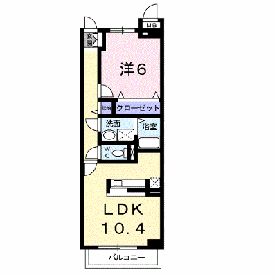 ジュネス　Ｍ 203【管理NO：1-016343201-02030】 ★家具家電は申し込み後に搬入します★ ★2026年11月中旬入居可能★の外観画像