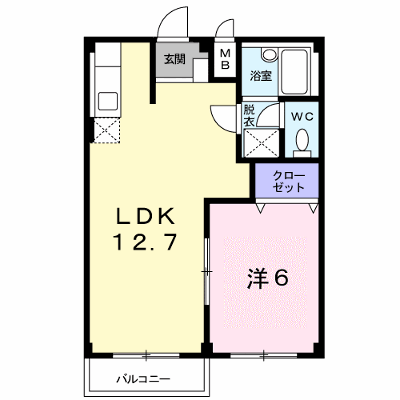 エルディム木村Ｃ 102【管理NO：1-001947701-01020】 ★家具家電は申し込み後に搬入します★ ★2026年11月中旬入居可能★の外観画像
