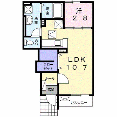 サム・スマイルガーデン 103【管理NO：1-017705201-01030】 ★家具家電は申し込み後に搬入します★ ★2026年12月中旬入居可能★の外観画像