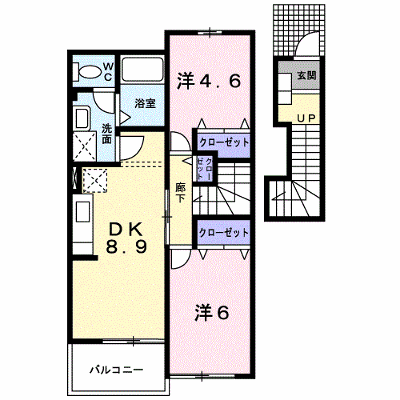 メゾンドパルティール 203【管理NO：1-012067801-02030】 ★家具家電は申し込み後に搬入します★ ★2026年12月中旬入居可能★の外観画像