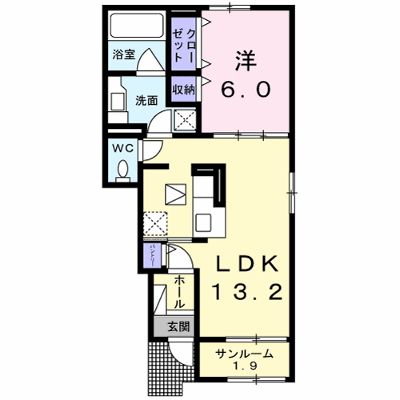 パストラル安曇野Ｂ 105【管理NO：1-025141502-01050】 ★家具家電は申し込み後に搬入します★ ★2026年11月下旬入居可能★の外観画像