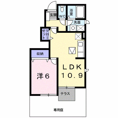 エクセレンス　ヒル　Ｃ 101【管理NO：1-013548201-01010】 ★家具家電は申し込み後に搬入します★ ★2026年12月下旬入居可能★の外観画像
