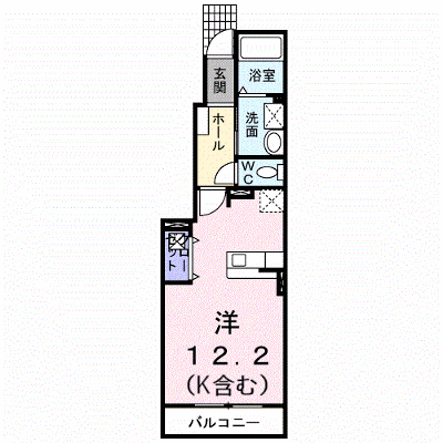 エクセル　ウイング 102【管理NO：1-015722401-01020】 ★家具家電は申し込み後に搬入します★ ★2026年11月下旬入居可能★の外観画像