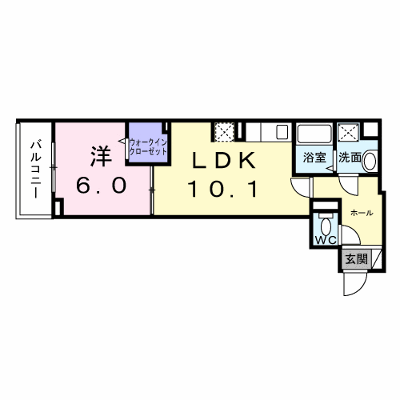 エイレーネ 203【管理NO：1-028672601-02030】 ★家具家電は申し込み後に搬入します★ ★2027年02月下旬入居可能★の外観画像