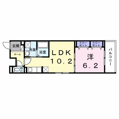 エイレーネ 105【管理NO：1-028672601-01050】 ★家具家電は申し込み後に搬入します★ ★2027年02月下旬入居可能★の外観画像