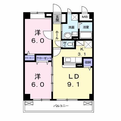 クラール　青葉 102【管理NO：1-015224201-01020】 ★家具家電は申し込み後に搬入します★ ★2026年11月上旬入居可能★の外観画像