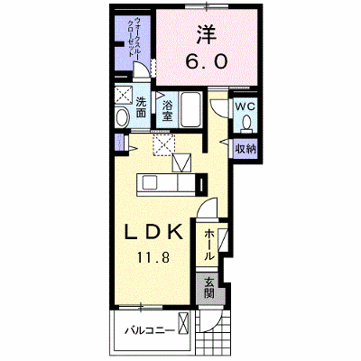 エテルノアーク 103【管理NO：1-023047001-01030】 ★家具家電は申し込み後に搬入します★ ★2026年11月上旬入居可能★の外観画像