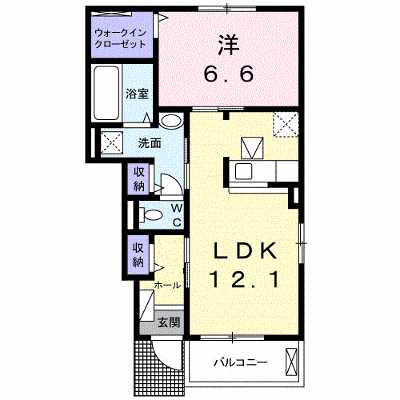 ガルボ・ティエラ 105【管理NO：1-023839101-01040】 ★家具家電は申し込み後に搬入します★ ★2026年11月上旬入居可能★の外観画像