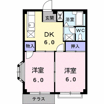 エルディム伊藤 106【管理NO：1-002327201-01050】 ★家具家電は申し込み後に搬入します★ ★2026年11月中旬入居可能★の外観画像