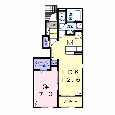 シャルマン・ロッジⅡ 101【管理NO：1-025634502-01010】 ★家具家電は申し込み後に搬入します★ ★2026年10月下旬入居可能★の外観画像