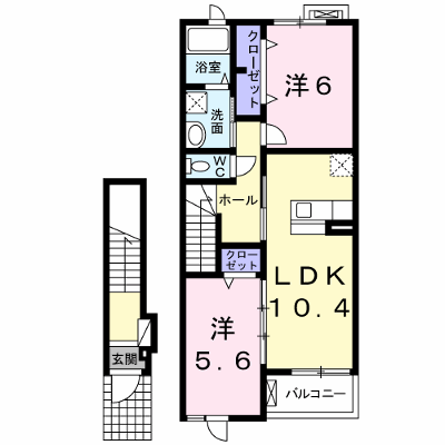 レジデンス華蓮 202【管理NO：1-014380401-02020】 ★家具家電は申し込み後に搬入します★ ★2026年12月中旬入居可能★の外観画像